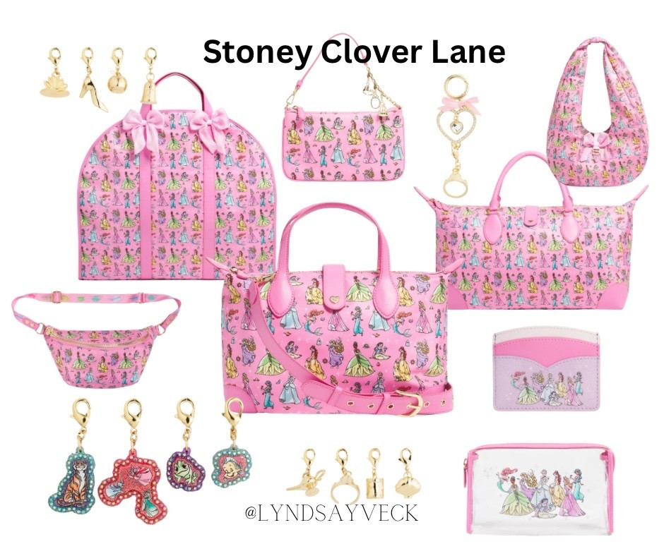 Stoney Clover Disney princess collection is here!! 
The perfect Disney park bags 
Disney Princess Stoney clover bag charms 

#LTKValentine #LTKTravel