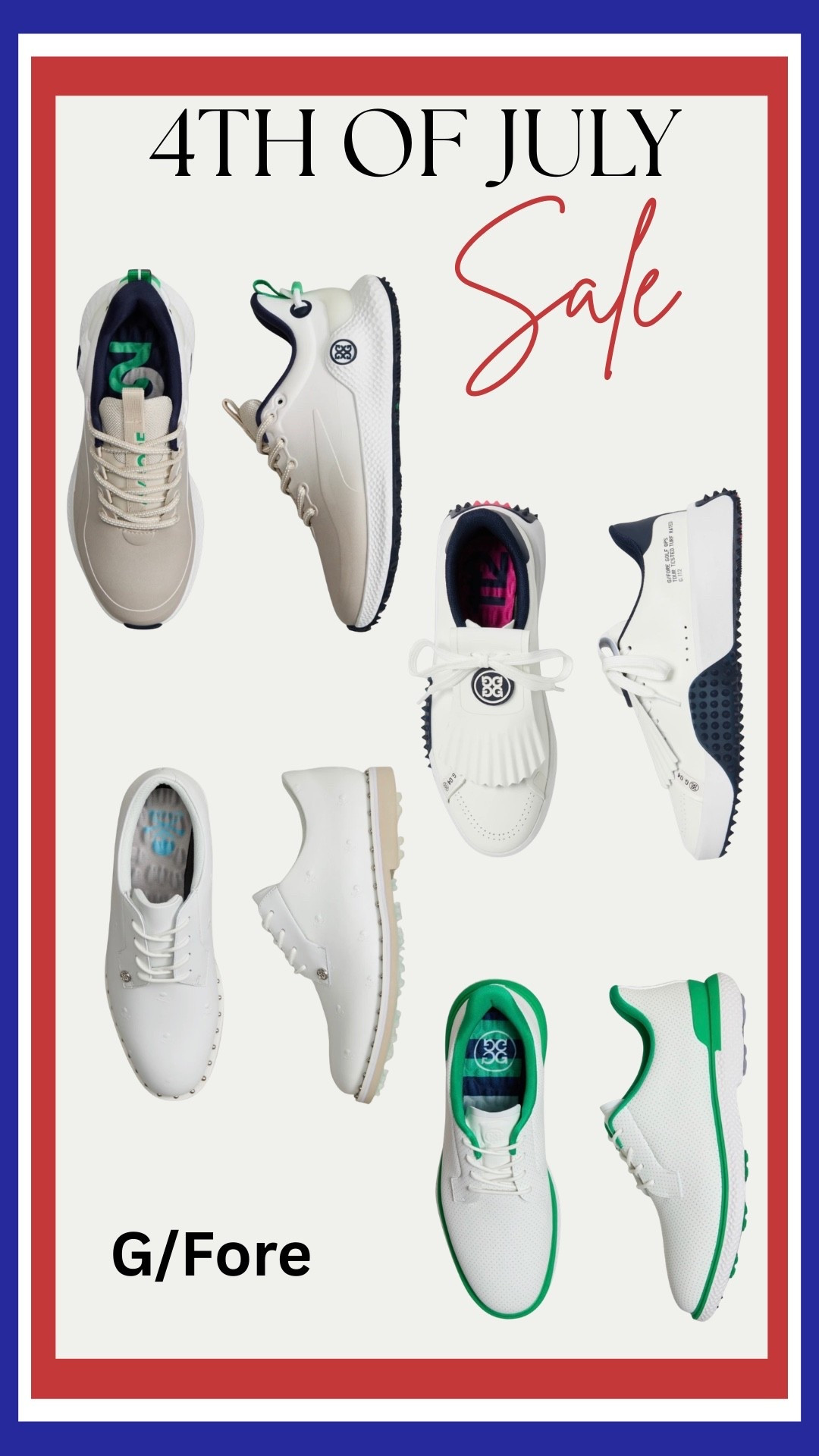 This is the time to pick up a pair of @G/Fore golf shoes, the price doesn’t get any better than this!

#LTKSaleAlert #LTKSeasonal #LTKActive