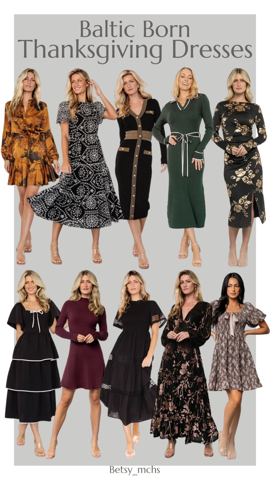 Thanksgiving/Holiday dresses

#LTKHoliday