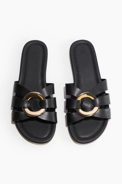 Intertwined-strap sandals | H&M (UK, MY, IN, SG, PH, TW, HK)