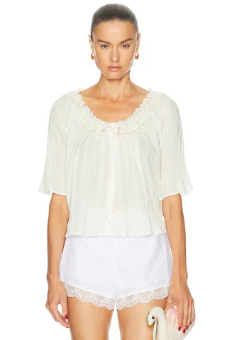 LPA Cassia Top in Cream | FWRD 