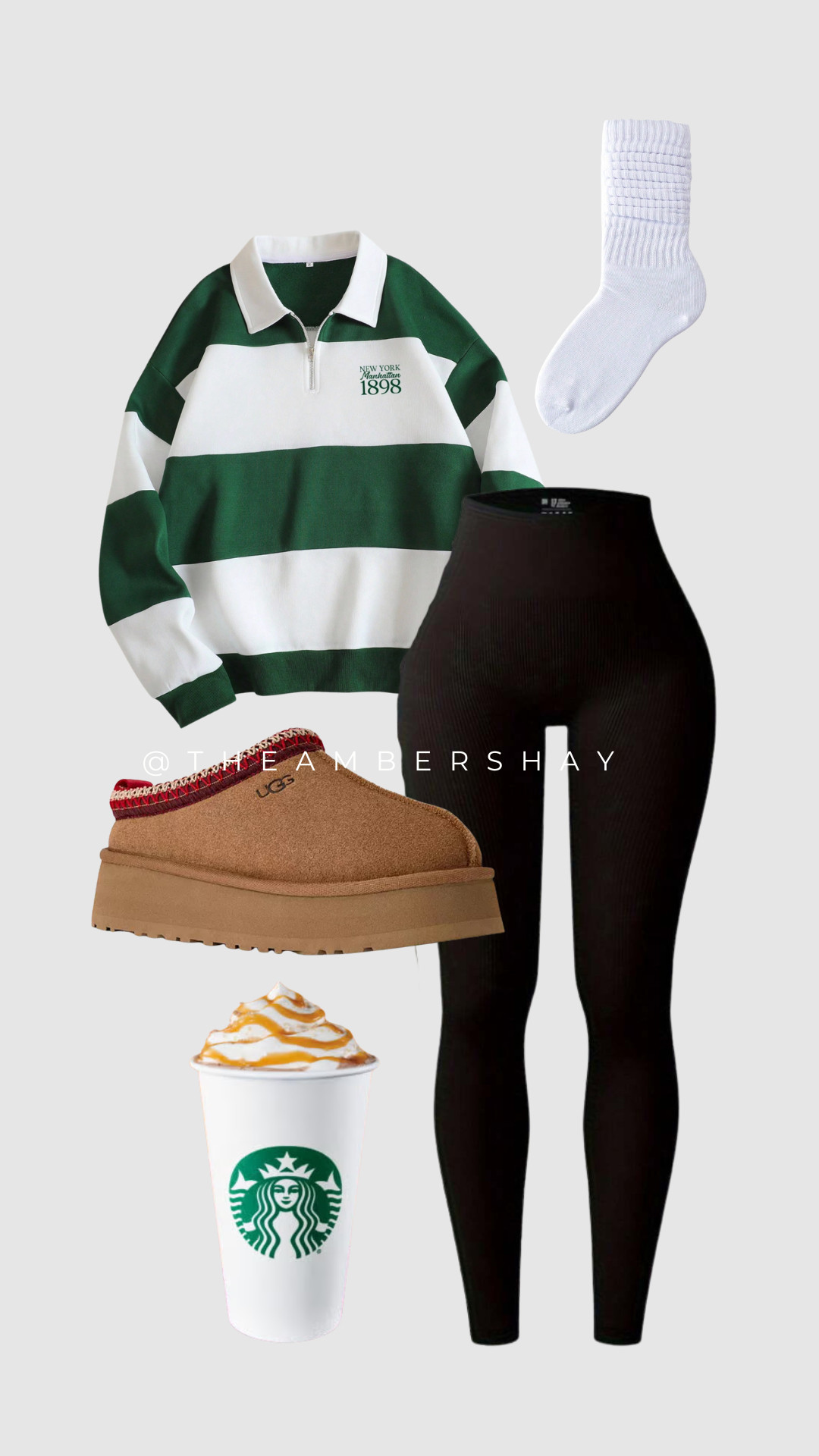 ☕🍂 Cozy girl aesthetic unlocked.
Nothing says fall like an oversized rugby top, ribbed leggings, classic UGG platform slippers, and a Starbucks in hand. Best part? You can grab these affordable staples from SHEIN + UGG to nail that effortless off-duty vibe.

Shop this fall-ready look now on my LTK ✨

#CozyFallOutfits #UGGSeason #SHEINStyle #LTKfashion #LTKsalealert #AmazonFashionFinds #UGGSlippers #FallOOTD #StarbucksSeason #FallStyleInspo #LTKunder50 #CasualChic #ComfyAndCute #FallAesthetic 

 #LTKFallSale #LTKStyleTip #LTKShoeCrush