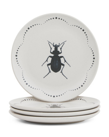 4pk 8in Insect Salad Plates | TJ Maxx