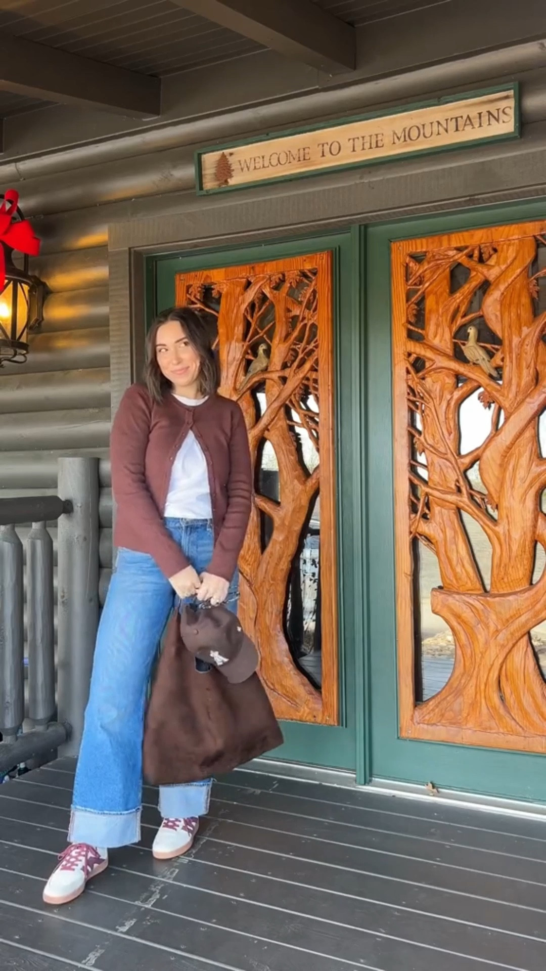 Comfy cute jeans outfit, cuffed jeans
Brown button down sweater 
Brown suede shoulder bag from Gap
Comfy Amazon sneakers

I LOVE this sweater. The quality is so good I have it in THREE colors! 🤩 a current fav that is worth every penny! 

#LTKmomlife #LTKdayinmylife #LTKootd