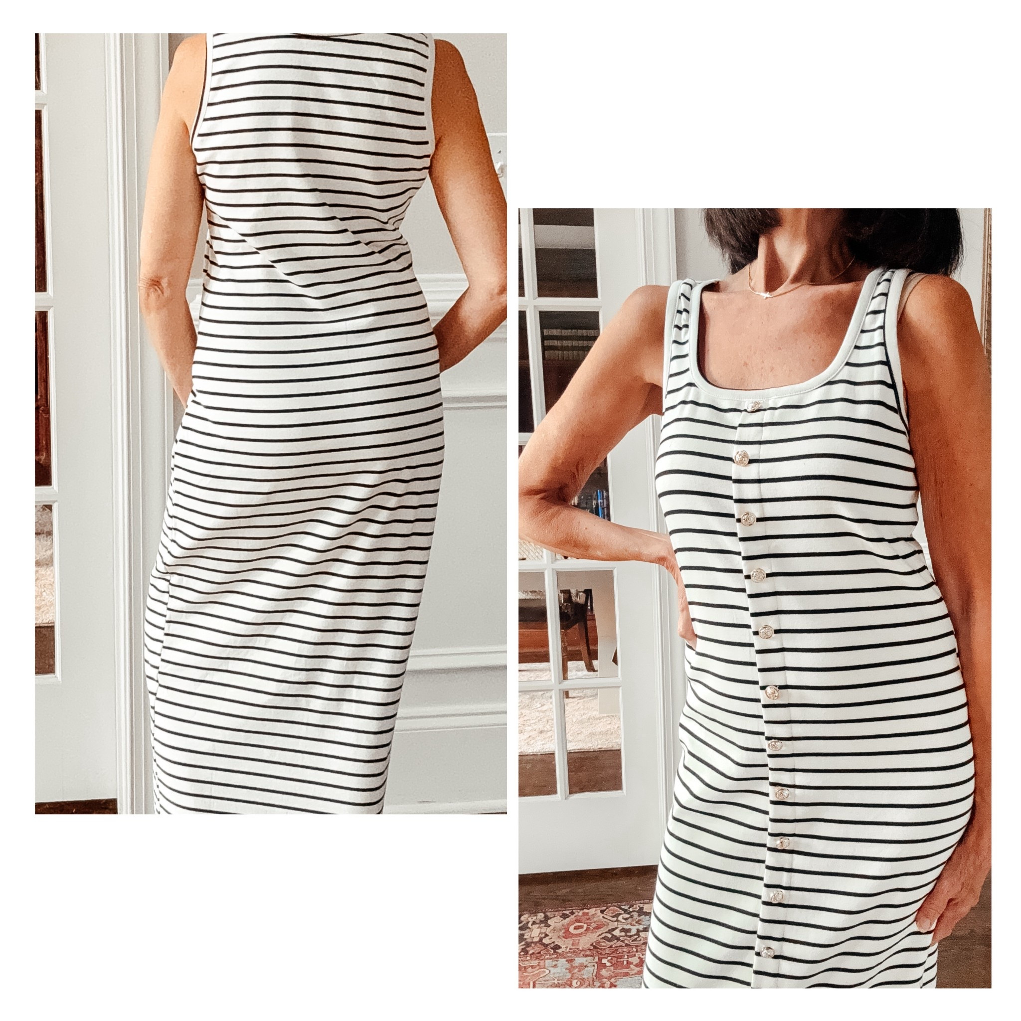 One of my favorite go to summer dresses. You can dress it up or down and you look fabulous. Different color options and fits true to size. I’m wearing a small and I’m 5’ 5” for reference. 

#LTKStyleTip #LTKFindsUnder50 #LTKOver40