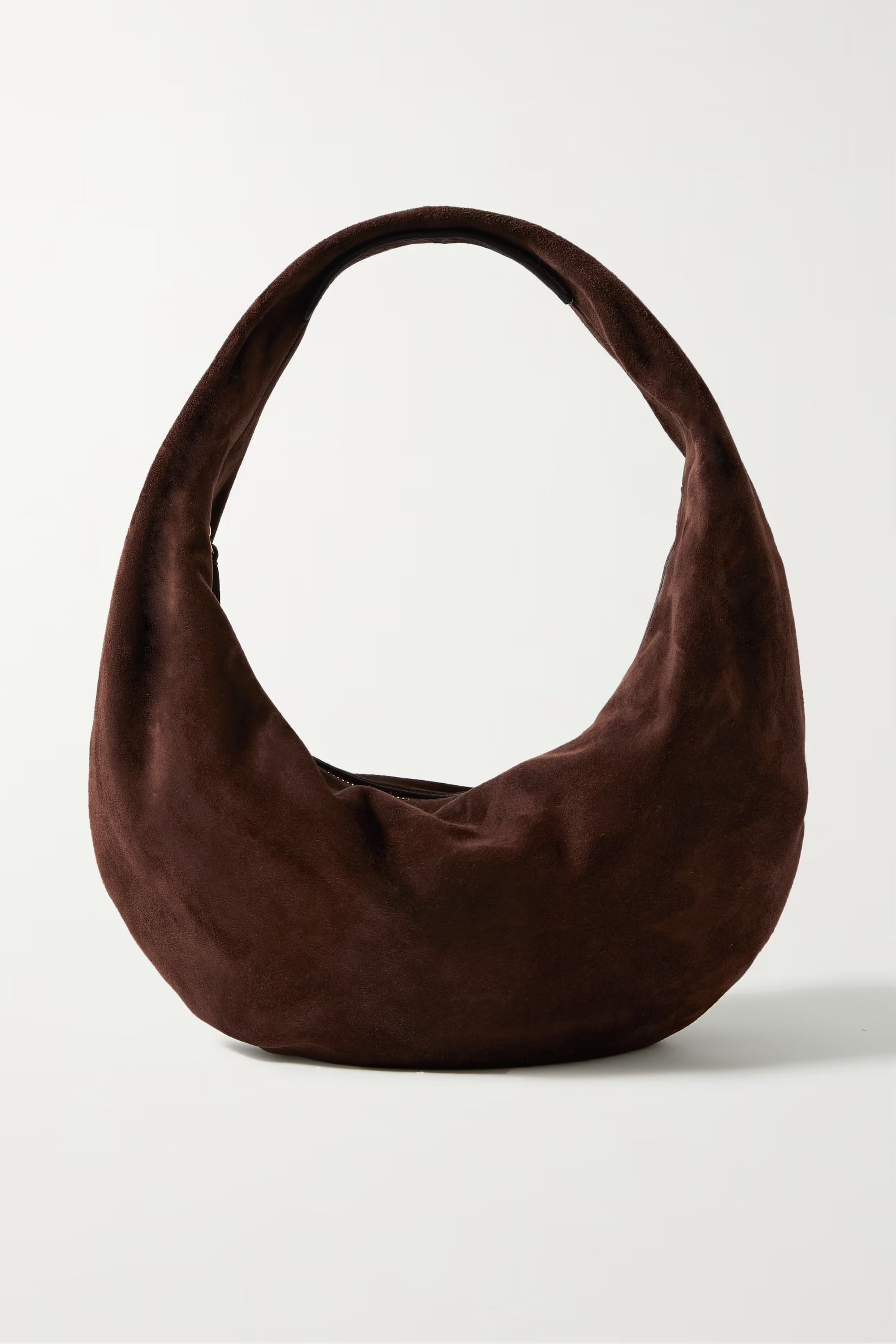 Olivia medium suede shoulder bag | NET-A-PORTER (US)