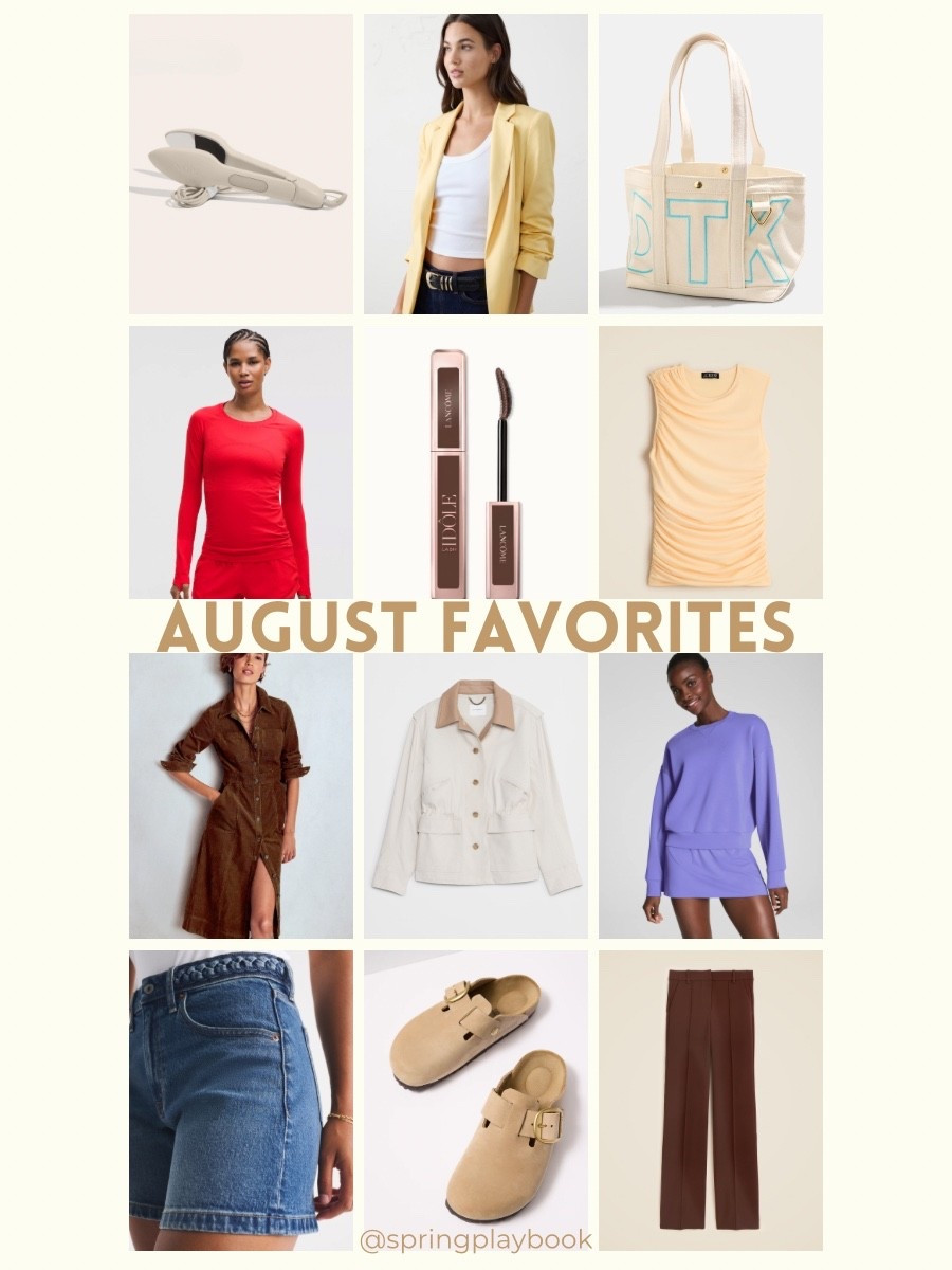 Your August Favorites:

Barn Jacket
Corduroy Dress
Birkenstock Boston Clogs
Brown suit
Nori iron
Spanx
Lulu Red
And more

#createdcolorful #createdcolorfulspring #hocspring #tcispring #tcilightspring #pcaspring #lightspring #warmspring #truespring #brightspring #clearspring #paintboxspring #bluespring

#LTKSaleAlert #LTKOver40 #LTKFindsUnder100