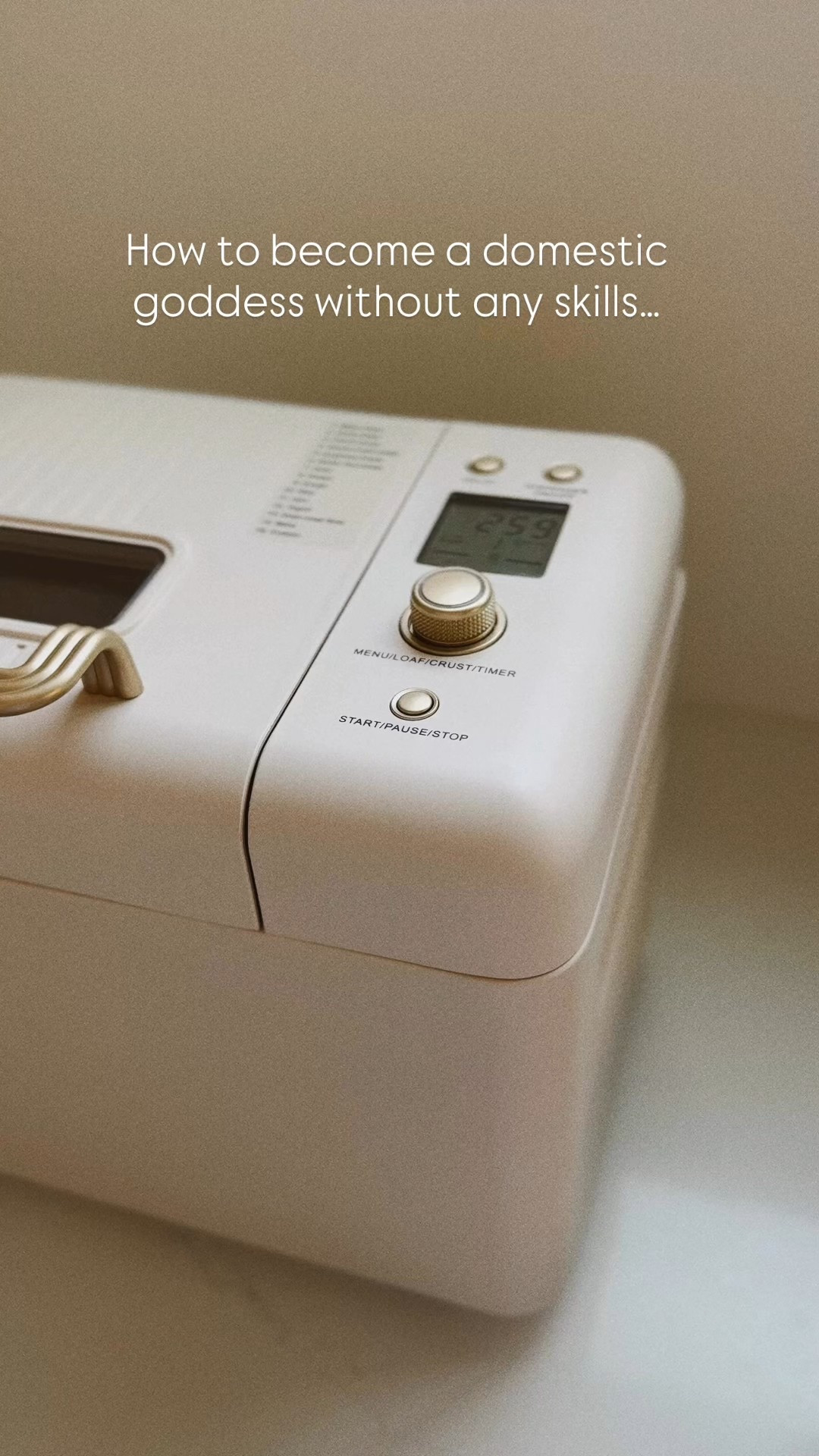 I just got the bread maker (the cutest break maker at that) in the mail and I was making my first batch when my teenage son walked in, asked what I was doing and called me a domestic goddess! That’s all I’ve ever needed to hear 😂 So yeah…no skills needed for fresh bread and happy kids!