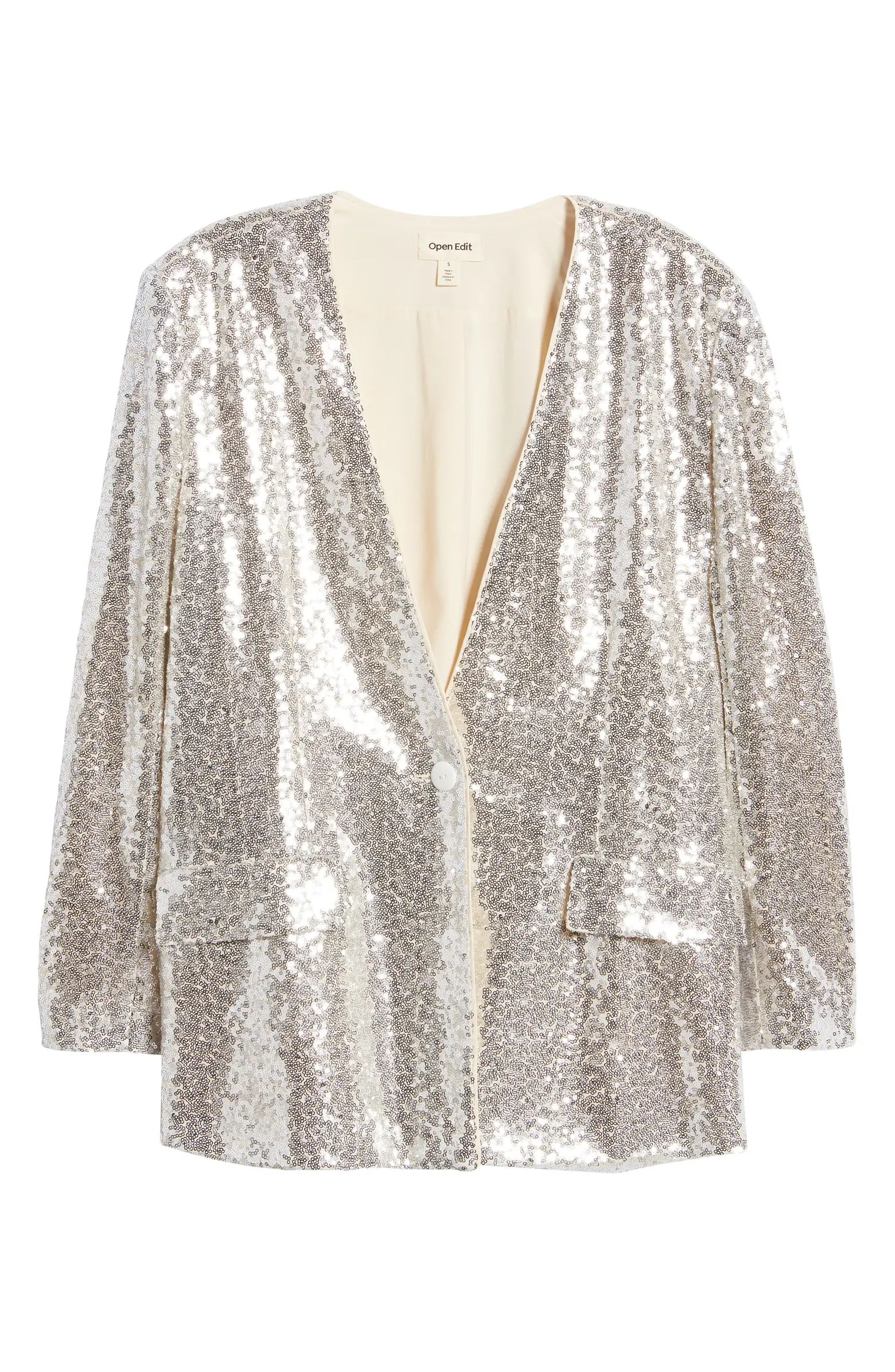 Open Edit Sequin Blazer | Nordstrom | Nordstrom