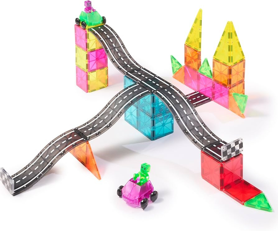 MAGNA-TILES Downhill Duo and Neon Bundle Set | Amazon (US)