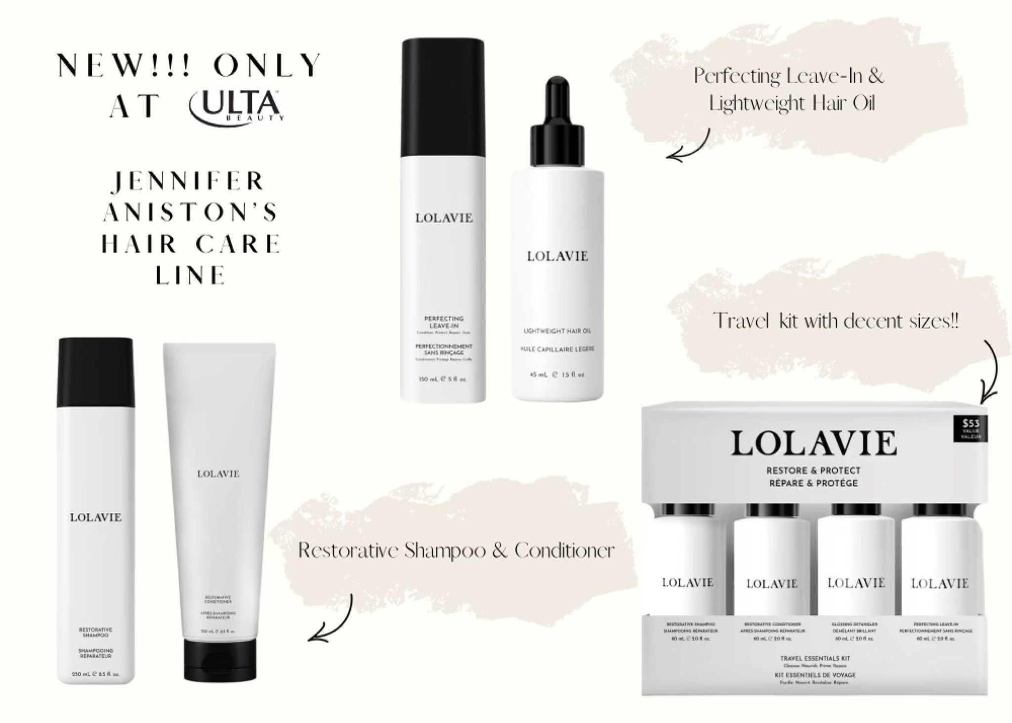 We all know Jennifer Aniston’s hair is perfect so of course it makes sense for her to come out with her own hair line!! New and only available at Ulta! The travel kit looks like a perfect way to try out these products! ✈️💋

#LTKtravel #LTKGiftGuide #LTKunder50