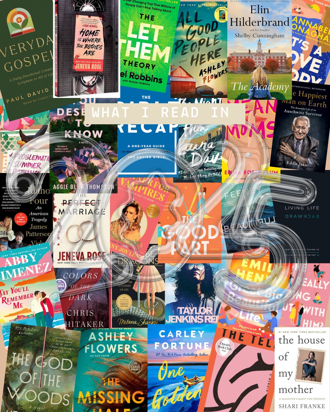 What I read and loved in 2025!

#LTKmomlife #LTKOver40 #LTKFindsUnder50