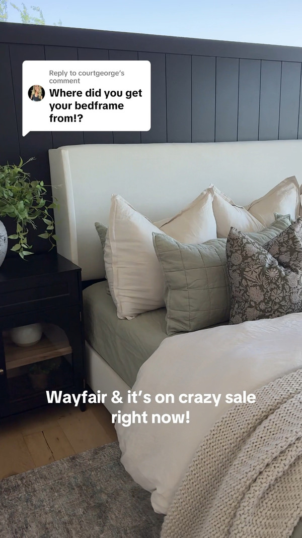 We chose the king size in Zuma White and it’s the perfect mix of clean lines, soft…