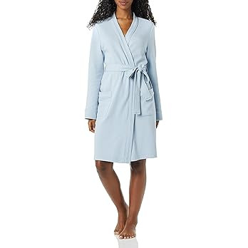 Amazon Essentials Women's Lightweight Waffle Mid-Length Robe (Available in Plus Size) | Amazon (US)
