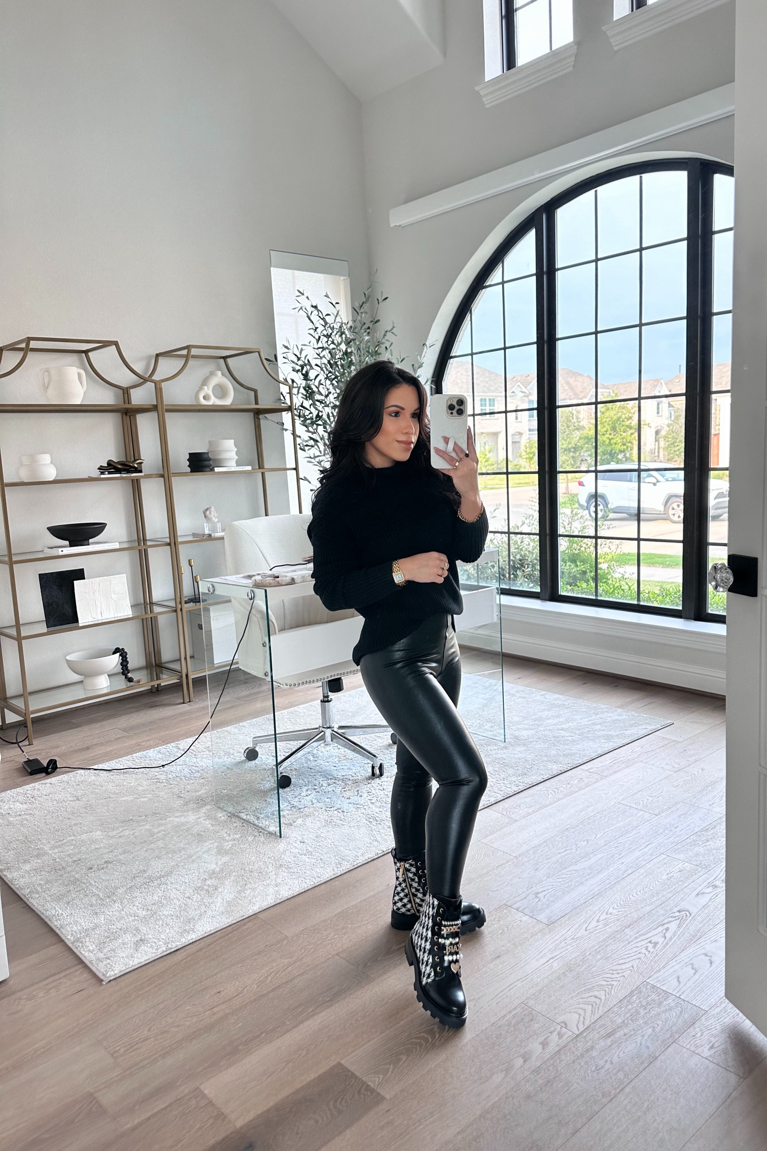 Nsale Fall favorites still in stock! Love these combat boots! The details are fun and they are actually quite comfortable. 

Karl Lagerfeld boots size 5 (fits TTS)
Commando faux leather leggings size xs 
Similar mock neck sweater

#Nsale, Nsale 2024, Nordstrom anniversary sale, fall basics, fall outfit, Nordstrom sale

#LTKFindsUnder100 #LTKxNSale #LTKStyleTip