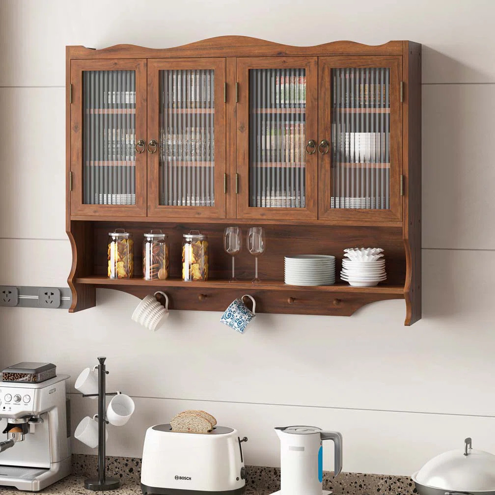 Wall-Mounted Storage Bathrooms Cabinet for Bathrooms, Kitchens, Dining Rooms | Wayfair North America