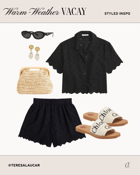 Warm-weather vacay outfit inspo! 

#LTKstyletip