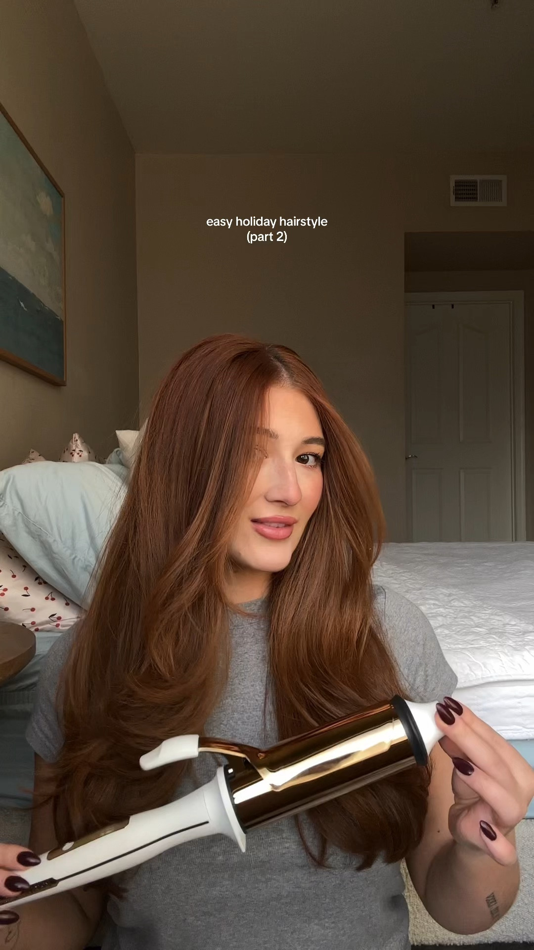 Easy blow out look for the holidays!
