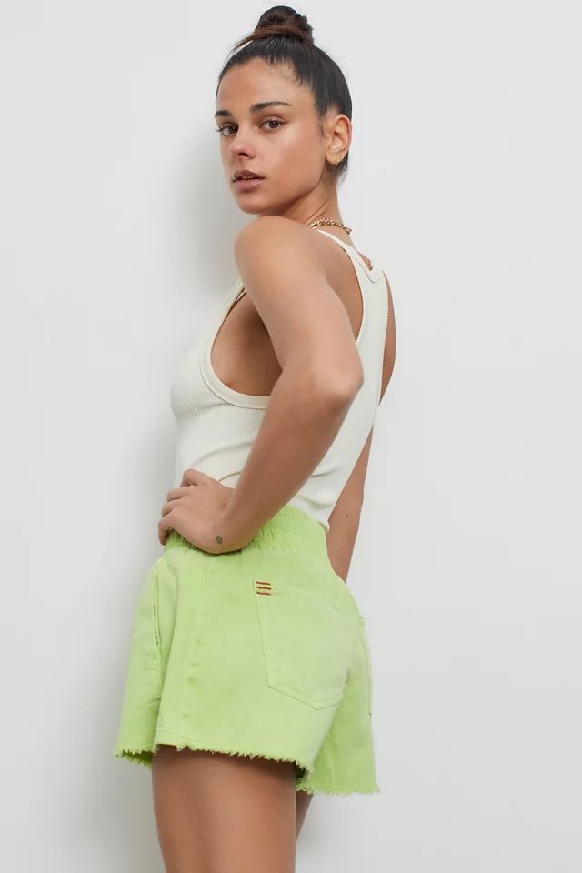 BDG Pull-On Denim Boxer Short | Urban Outfitters (US and RoW)