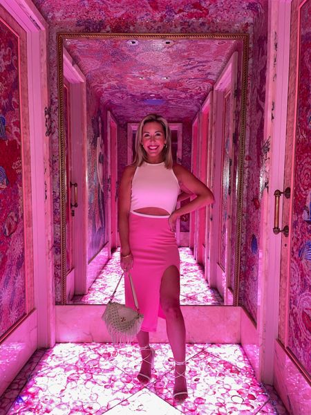 Pink amazon dress! 

Cut out dress. Pink dress. Valentine’s Day dress. Date night looks. Vacation outfit.  

#LTKstyletip #LTKfindsunder50 #LTKfindsunder100