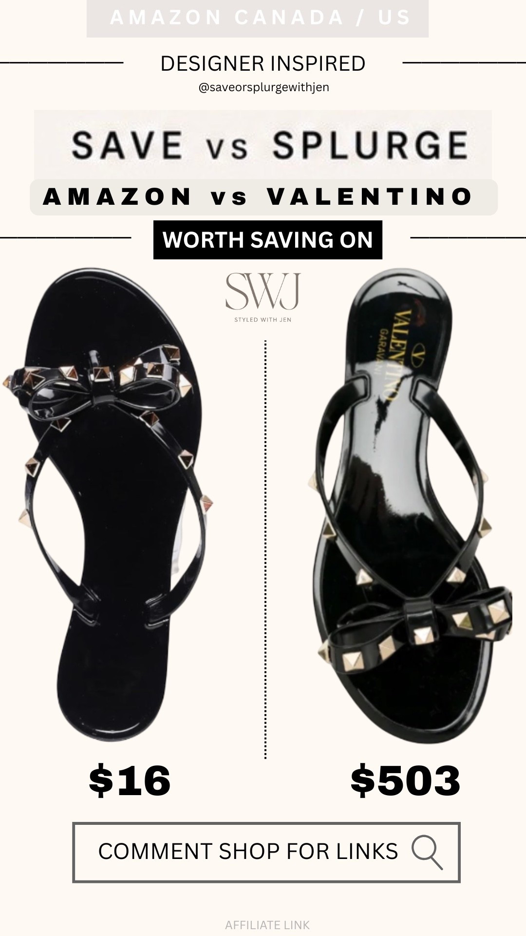 Love this one! Wait - are they the same?!

#LTKsummer #LTKshoes #LTKstyletip