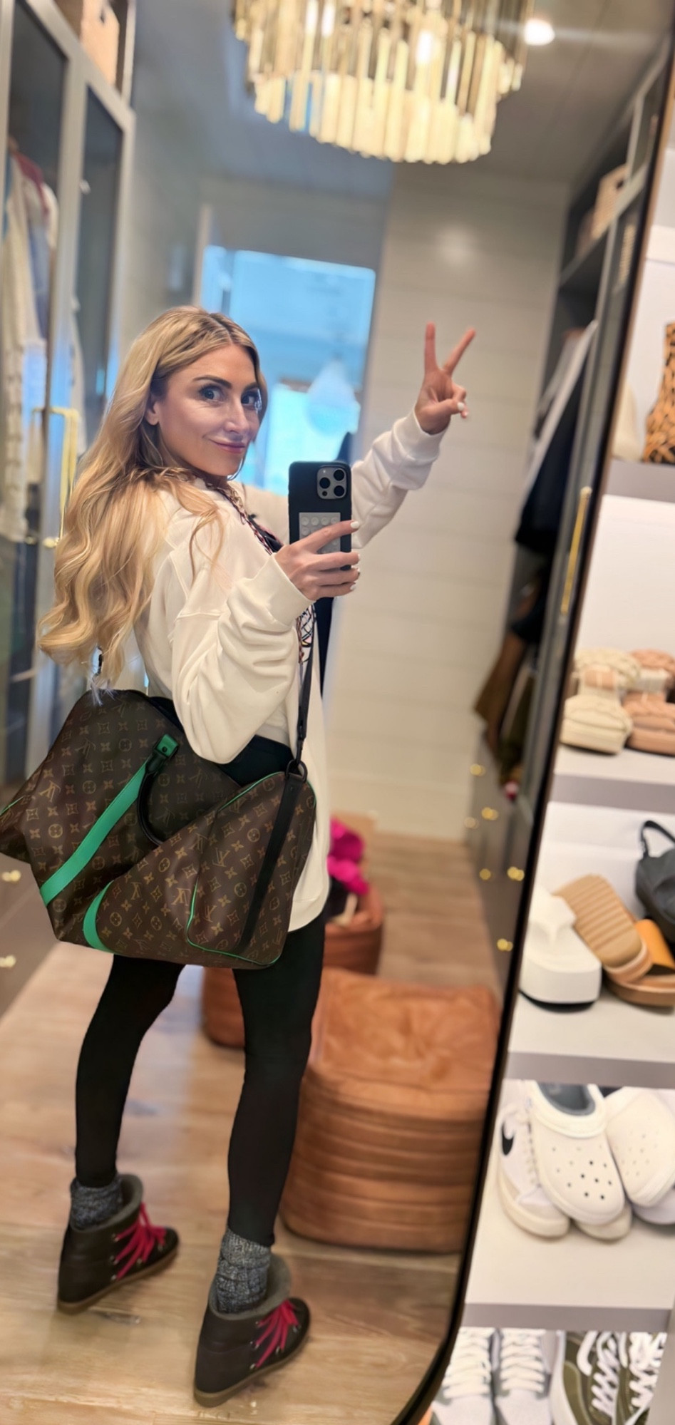 Another travel day another airport look! NYC here we come❤️❤️ 

#airportstyle #travel #airportlook 

#LTKTravel #LTKShoeCrush #LTKItBag