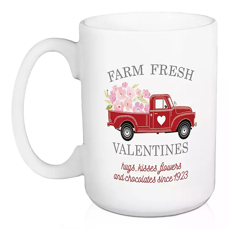 Farm Fresh Valentine's Mug | Kirkland's Home