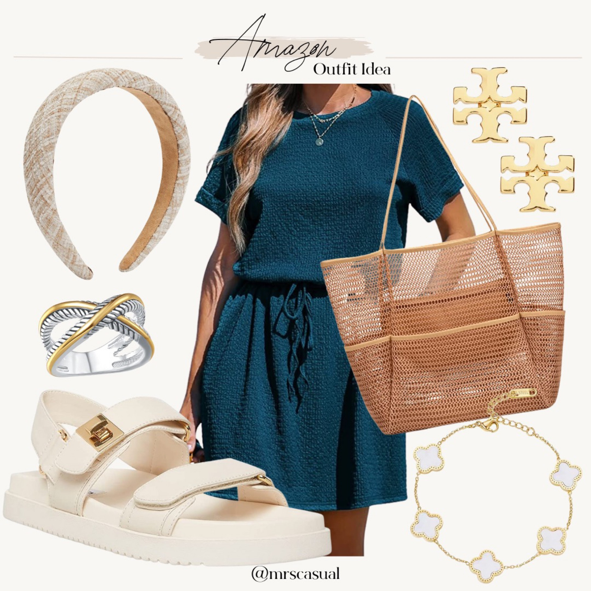 Easy casual summer outfit idea chunky dad sandals 

#LTKFind #LTKunder50 #LTKSeasonal