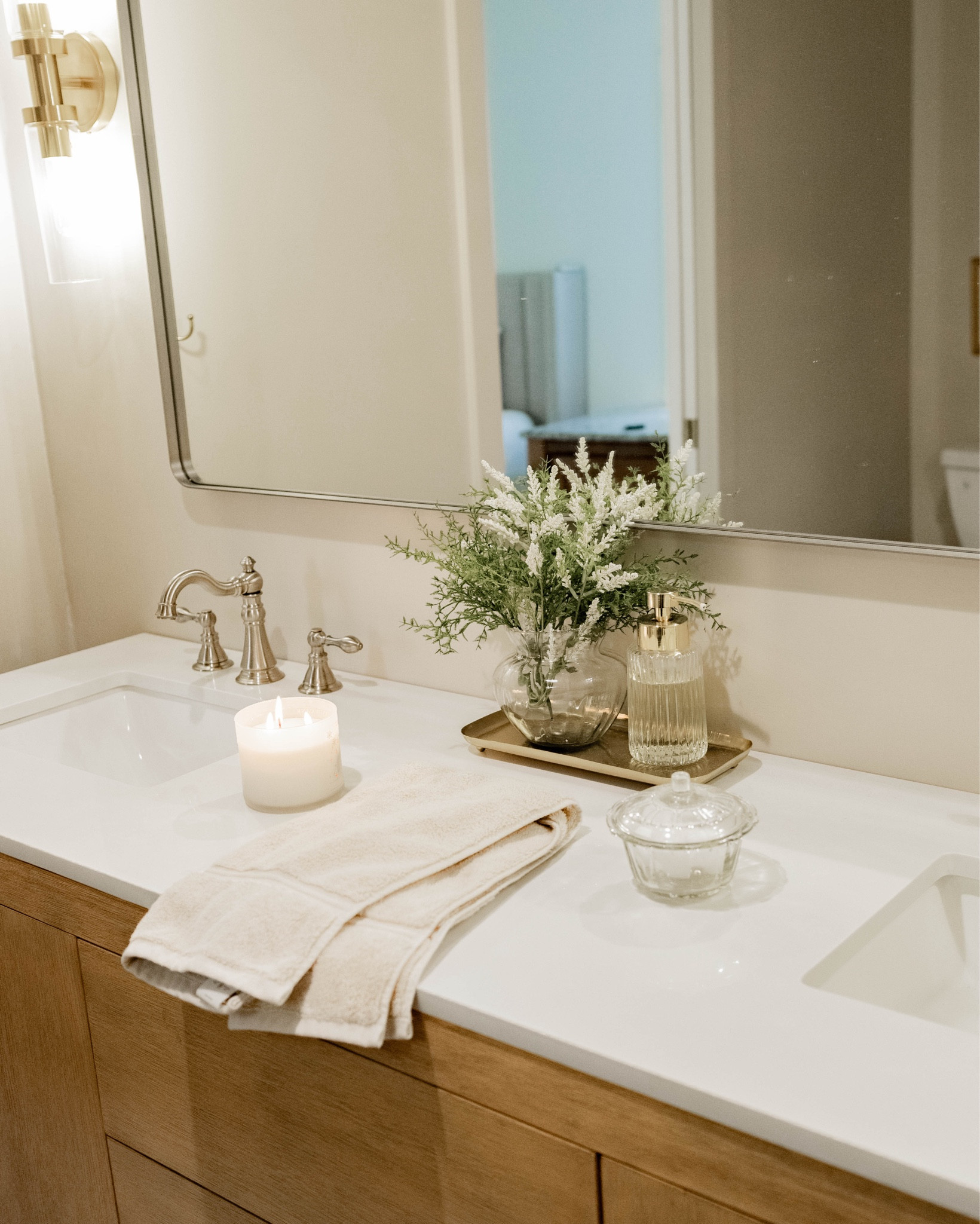 Love all the small details in our bathroom makeoverr

#LTKHome