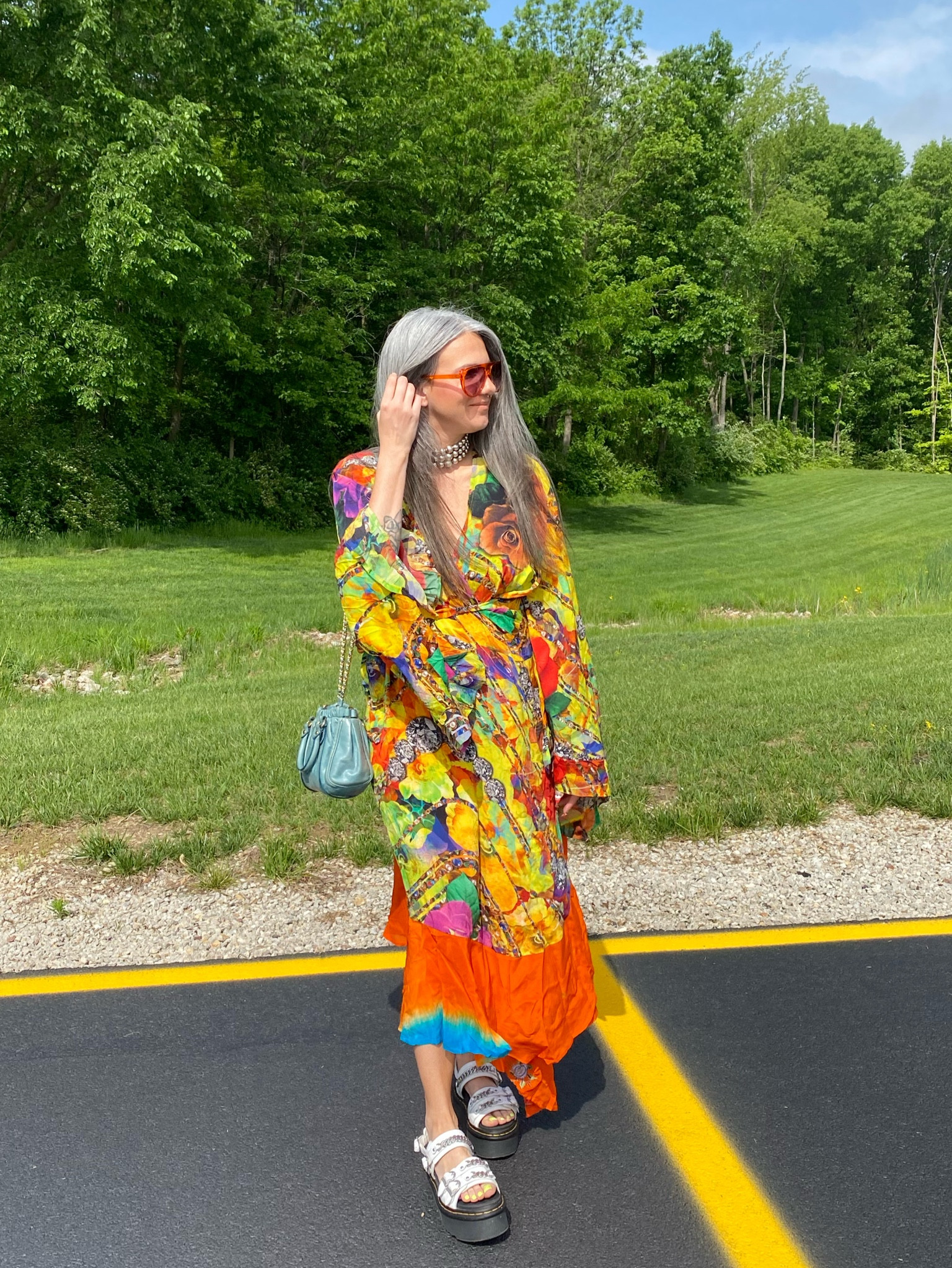 My dress is one of a kind but I linked farm rio dresses with the same vibe. Dr marten platform sandals. Target sunglasses. Aviator sunglasses 

#LTKU #LTKSeasonal #LTKtravel