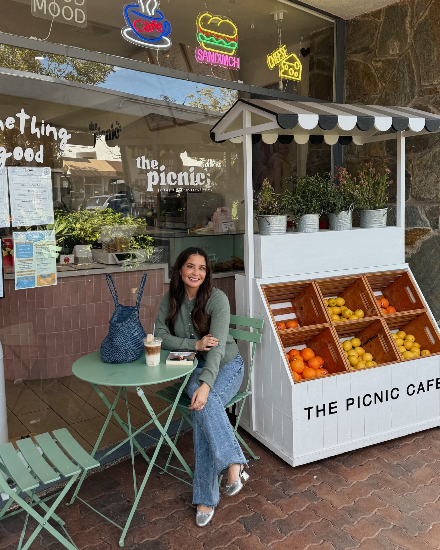 Coffee date

Silver flats, mid rise jeans, Abercrombie jeans, blue bag, dragon diffusion, dragon diffusion Nantucket bag, green sweater, matching sweater top, spring outfit, green blue outfit, amazon sunglasses, cafe, bookwormm

#LTKPetite #LTKSeasonal #LTKootd