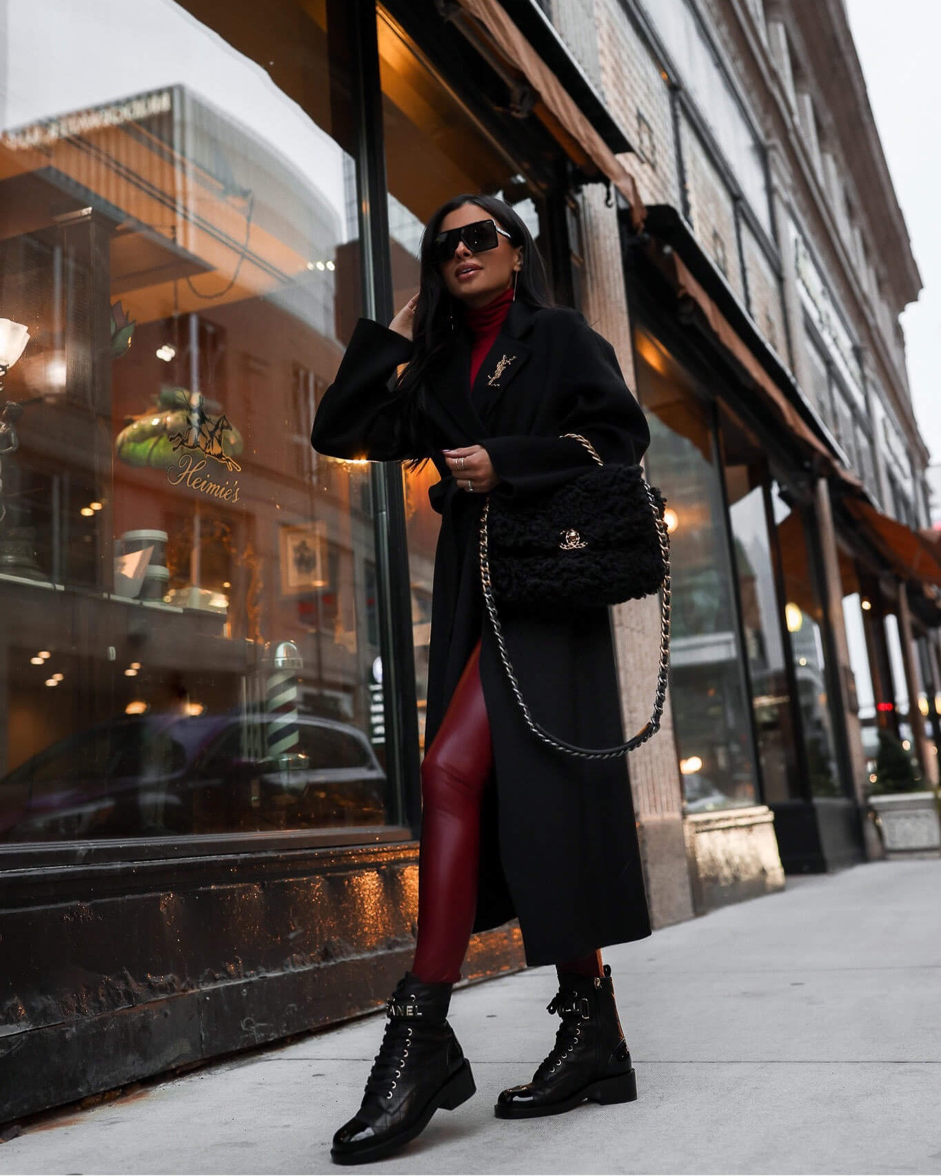 Fall outfit ideas
Fall trends I’m loving - oxblood fashion trend
Mango wool coat / wrap coat
Commando oxblood leggings on sale
Commando oxblood bodysuit
Combat boots 

#LTKStyleTip #LTKShoeCrush #LTKSeasonal
