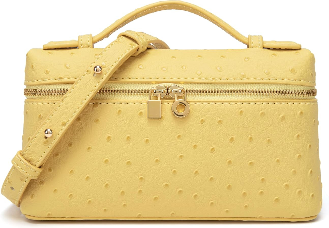 Rejolly Crossbody Bag for Women Small Pouch Top-Handle Leather Bag Designer Shoulder Handbag Quie... | Amazon (US)