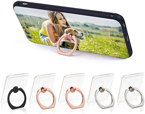 Phone Ring Cell Phone Ring Holder 360 Degree Rotation Phone Ring Holder Transparent Finger Ring S... | Amazon (US)