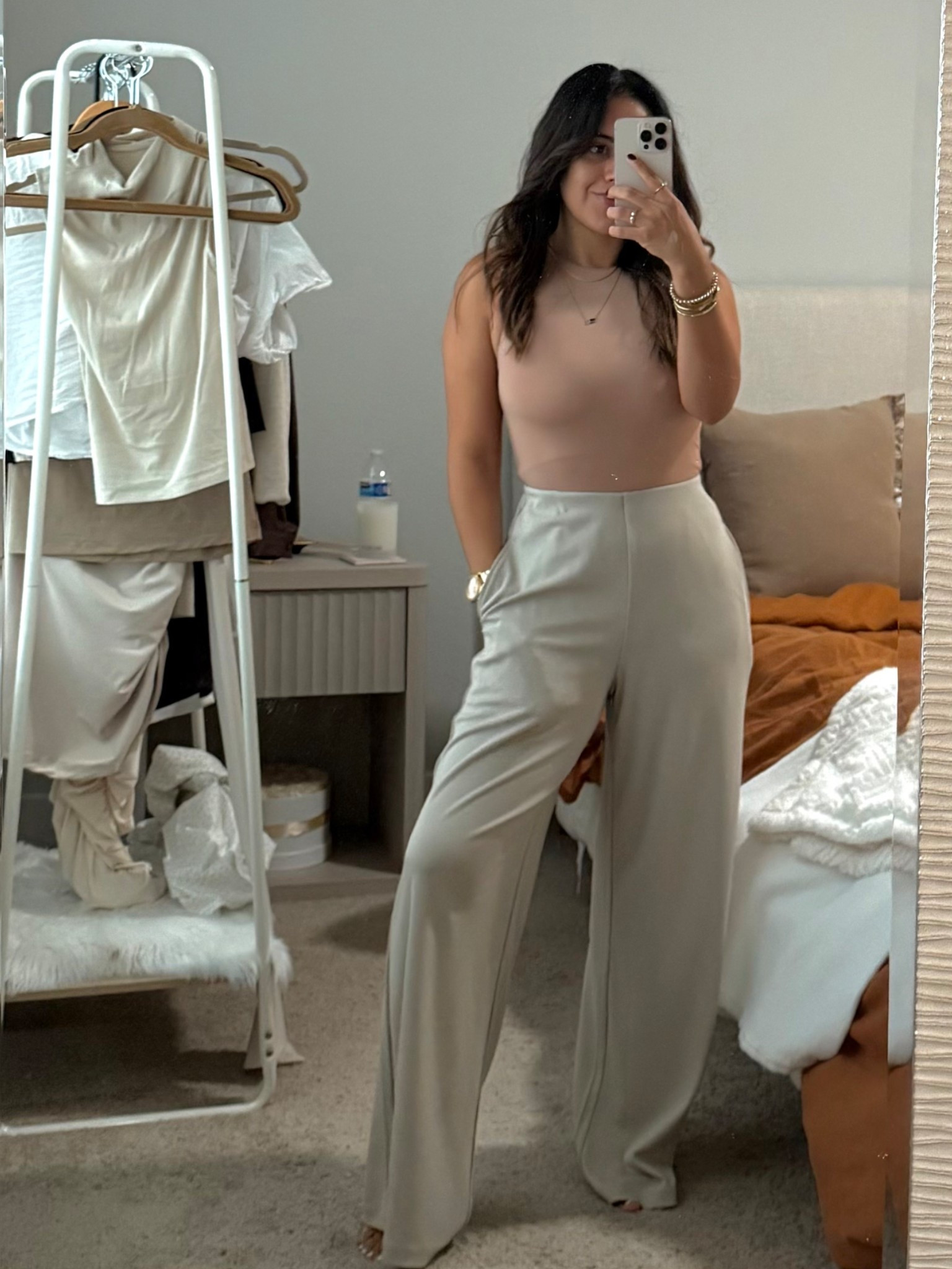 My fav work pants! No wrinkles, comfortable and no tailoring needed! 

Wearing XS and I’m 5’0 

#LTKPetite #LTKWorkwear #LTKFindsUnder50