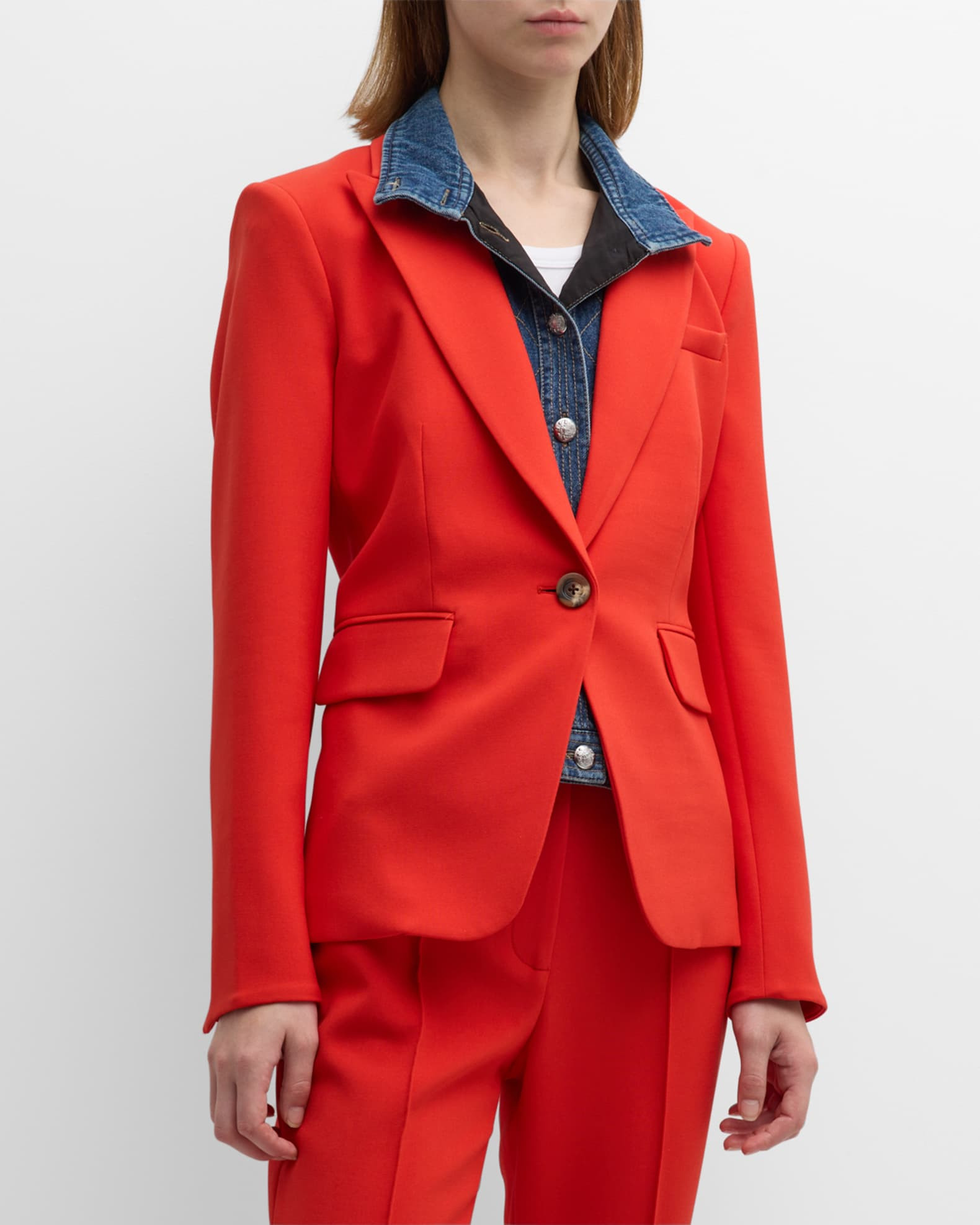 Cut-Away Dickey Jacket | Neiman Marcus