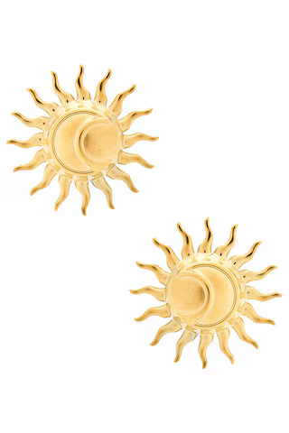 SHASHI Soleil Stud Earring in Gold from Revolve.com | Revolve Clothing (Global)