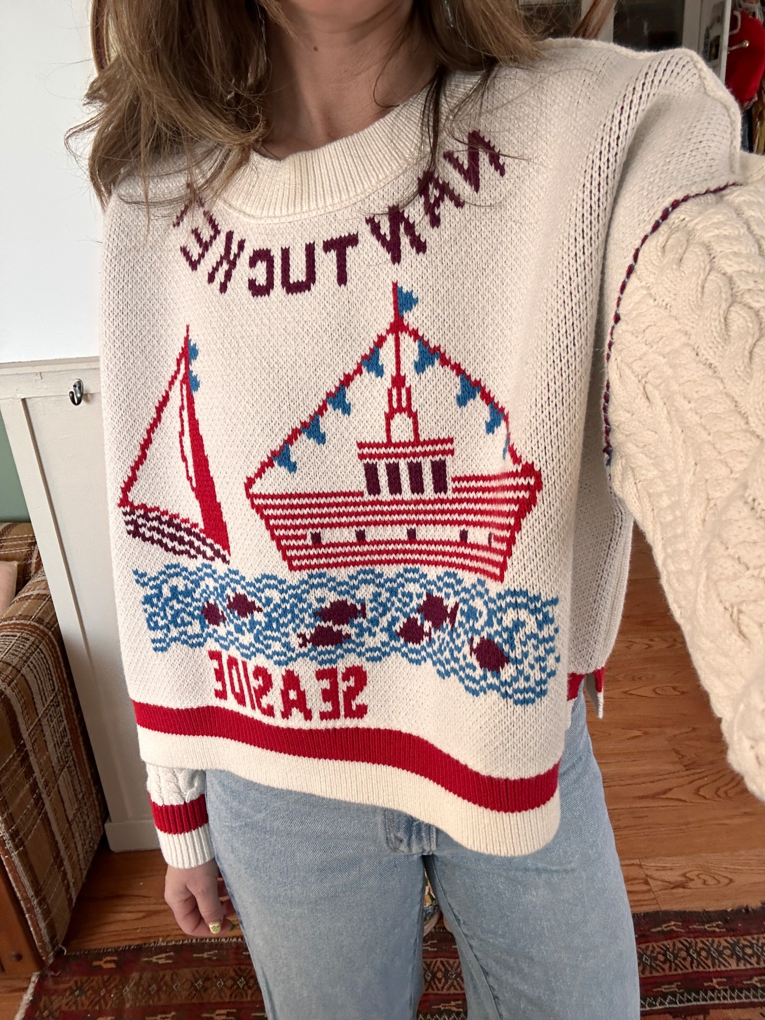 Cutest sweatshirt! 

#LTKFindsUnder50 #LTKSeasonal #LTKFindsUnder100