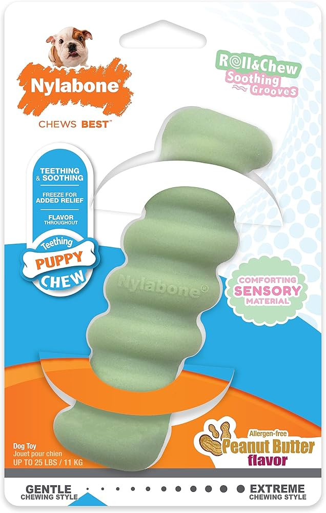 Nylabone Sensory Material Puppy Chew Toy Stick - Puppy Teething Toy for Boredom & Stimulation - P... | Amazon (US)