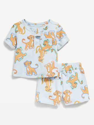 Disney© Henley T-Shirt and Shorts Set for Baby | Old Navy | Old Navy (US)
