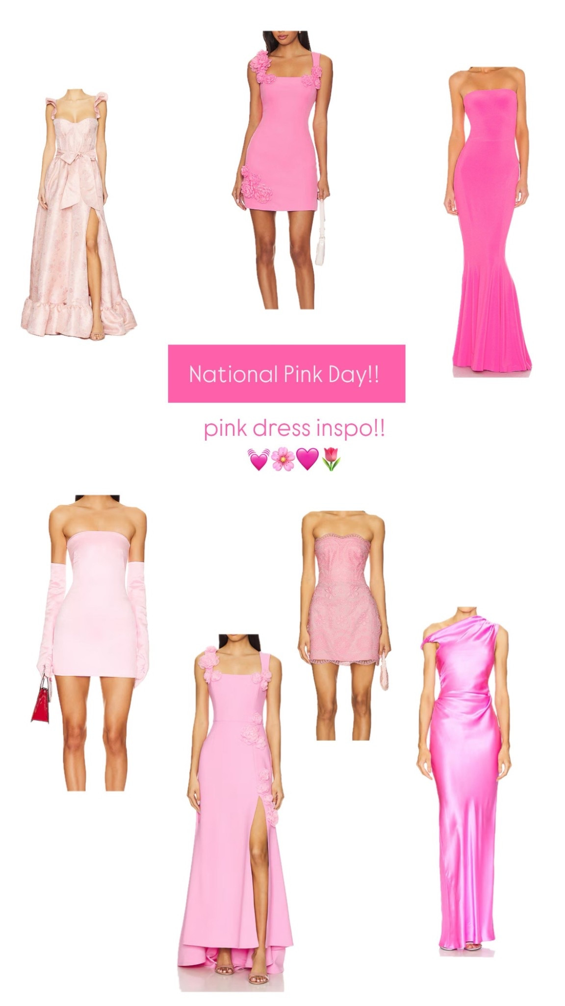 Happy National Pink Day!! 🩷🌸💗🌷🎀

#LTKStyleTip #LTKParties #LTKWedding