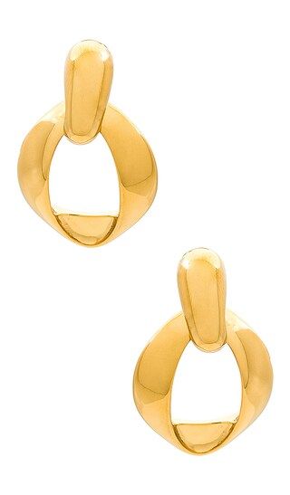 Air Earrings in Gold | Revolve Clothing (Global)