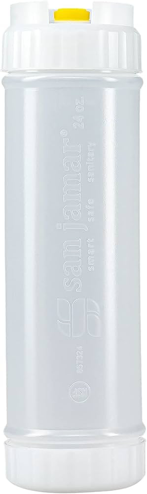 San Jamar Ez Kleen Plastic Sauce Bottle with Medium Valve for Standard Sauces and Dressings, 24 O... | Amazon (US)
