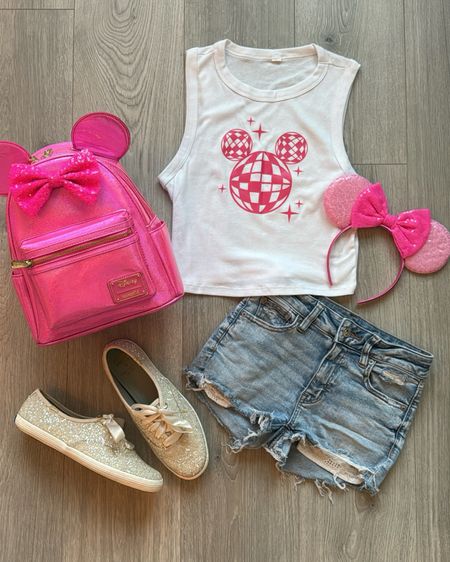 Disney World Outfit Inspo ✨

Disney World outfit, Disneyland outfit, Disney park outfit, Disney bonding, disney princess outfit, magic kingdom outfit, Epcot outfit, animal kingdom outfit, Hollywood studios outfit, activewear outfit, Disney theme, travel outfit, Disney tank top, Minnie Mouse tank top, Mickey Mouse tank top, Disney shirt, Disney cropped shirt, Disney cropped tank top, pink Disney outfit, pink Disney shirt, athleisure outfit, pink runsie, free people, Abercrombie, pink shorts, denim shorts, pink activewear shorts, Lululemon, align tank, pink activewear outfit, Disney tank top, 
Pink sports bra, pink skort, pink skirt, pink tennis skirt, pink activewear skirt, pink belt bag, pink belt bag, Disney belt bag, Disney backpack, pink backpack, sequin backpack, metallic backpack, loungefly, hot pink Disney outfit, Minnie Mouse ears headband, pink ears, pink headband, pink Disney ears, white glitter sneakers, white glitter shoes, Kate spade shoes, keds, glitter shoes, glitter sneakers, bridal shoes, bride sneakers, sequin shoes, disneu bride, disney honeymoon, Disney trip essentials, athleisure wear, athleisure outfit, loungefly backpack, hot pink backpack, Disney princess, belle outfit, aurora outfit, jasmine, sleeping beauty, Ariel, tangled, rapunzel, Snow White, Elsa, Anna, Cinderella, Pocahontas, Tiana, little mermaid, Minnie Mouse, Daffy Duck, Daisy Duck 

#LTKTravel #LTKStyleTip #LTKActive