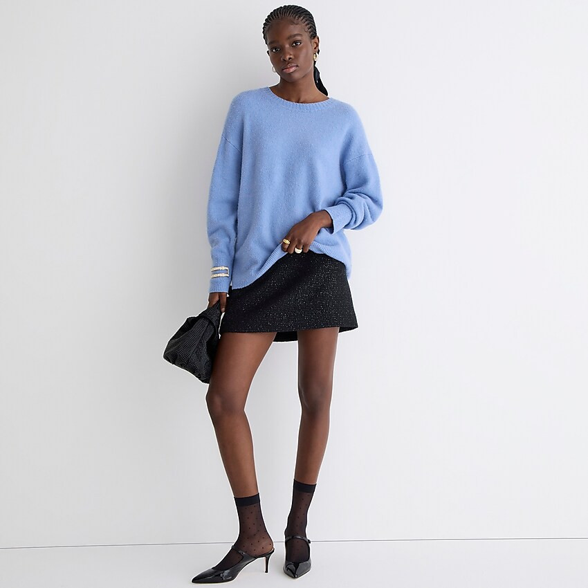 Oversized crewneck sweater | J. Crew US