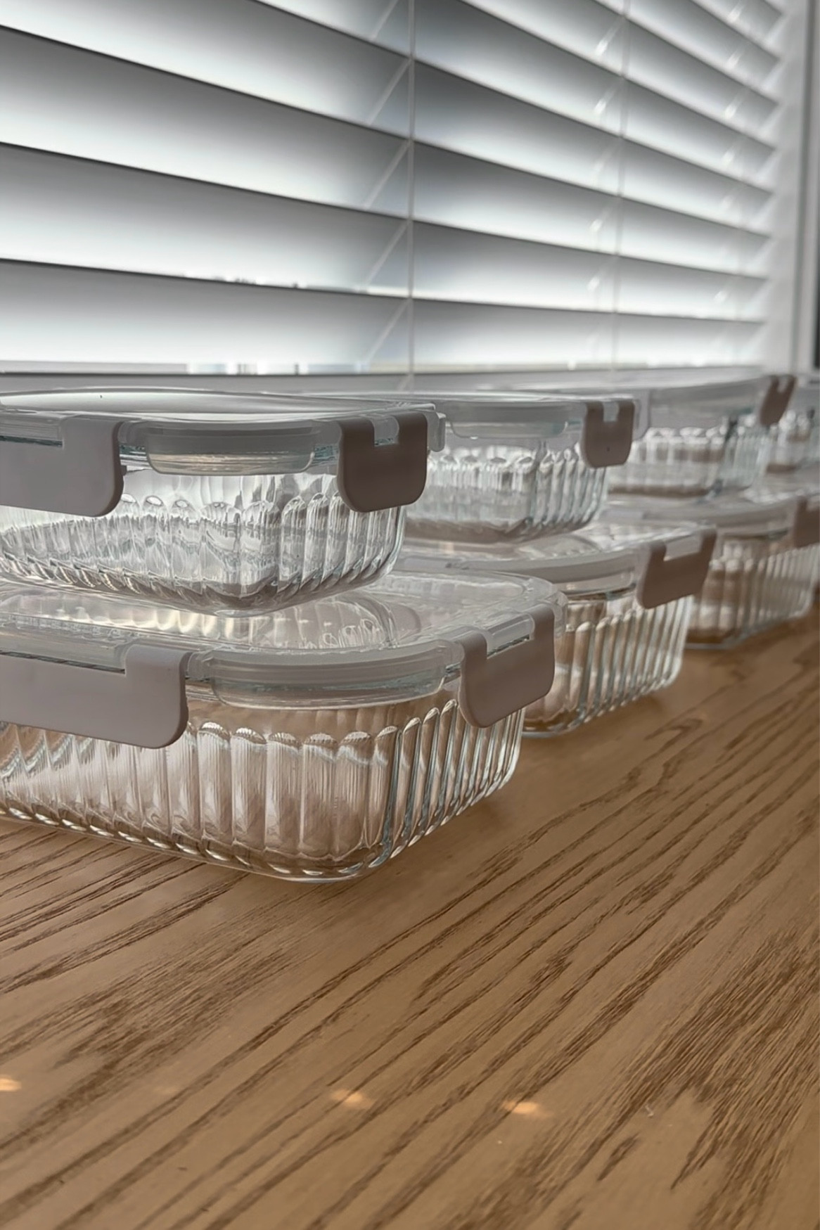 The prettiest textured glass tupperware find on Amazon! ✨

#LTKfitness #LTKhome #LTKfindsunder50