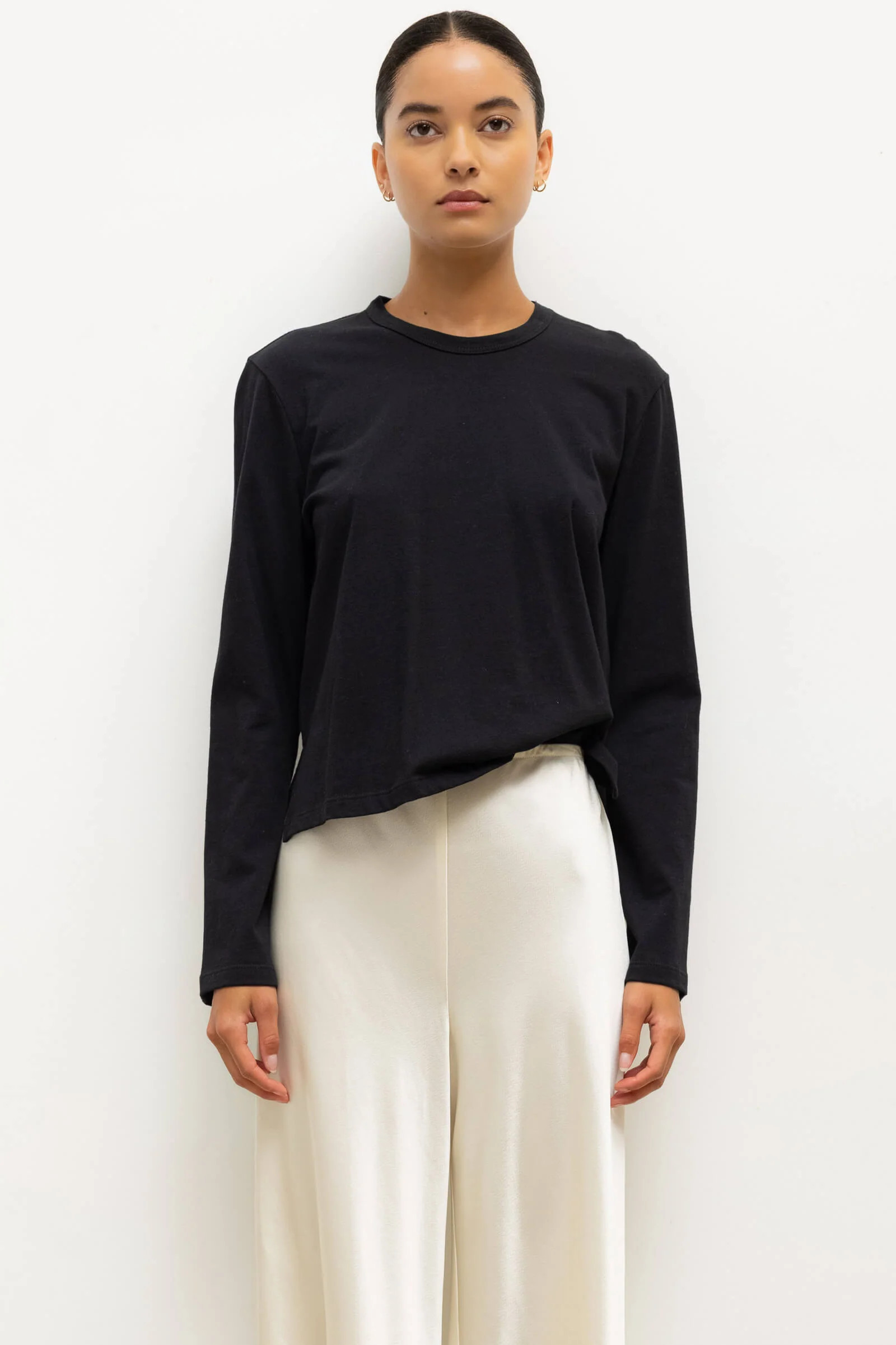 The Margo Long Sleeve - Black / S | LESET