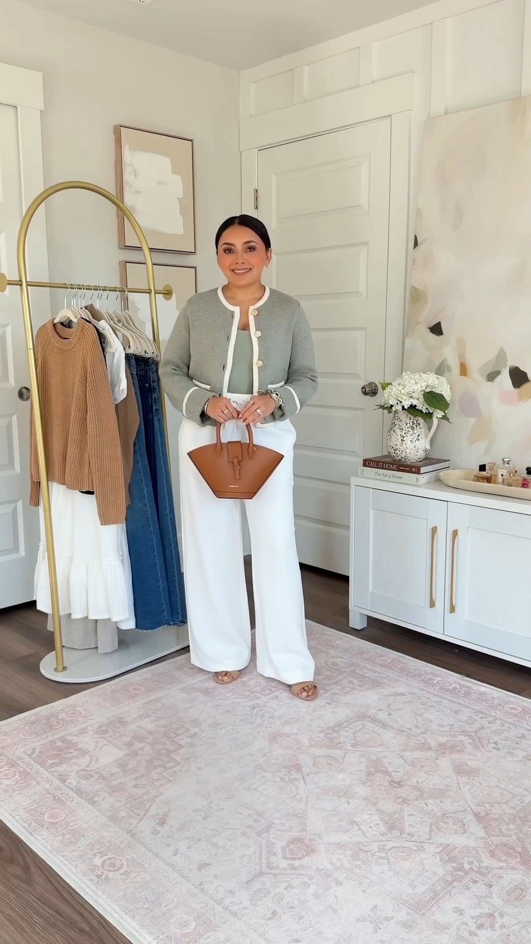 Olive cardigan size xs TTS
Olive tank size xs TTS
Light birch pull on pants size small regular - would prefer short length
Tan heels size 5 TTS


#LTKootd #LTKSaleAlert #LTKPetite

#LTKPetite #LTKgrwm #LTKootd