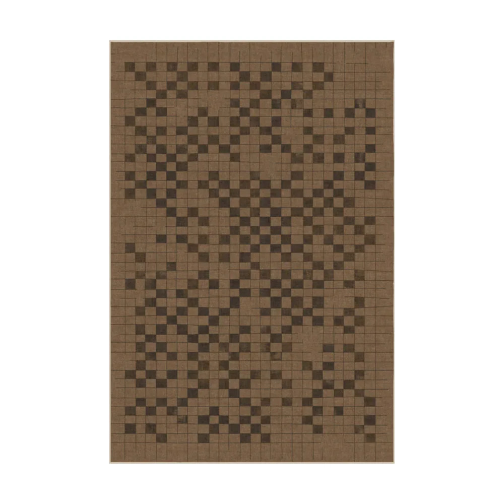 Elysia Checkered Washable Rugs | Rugsway.us