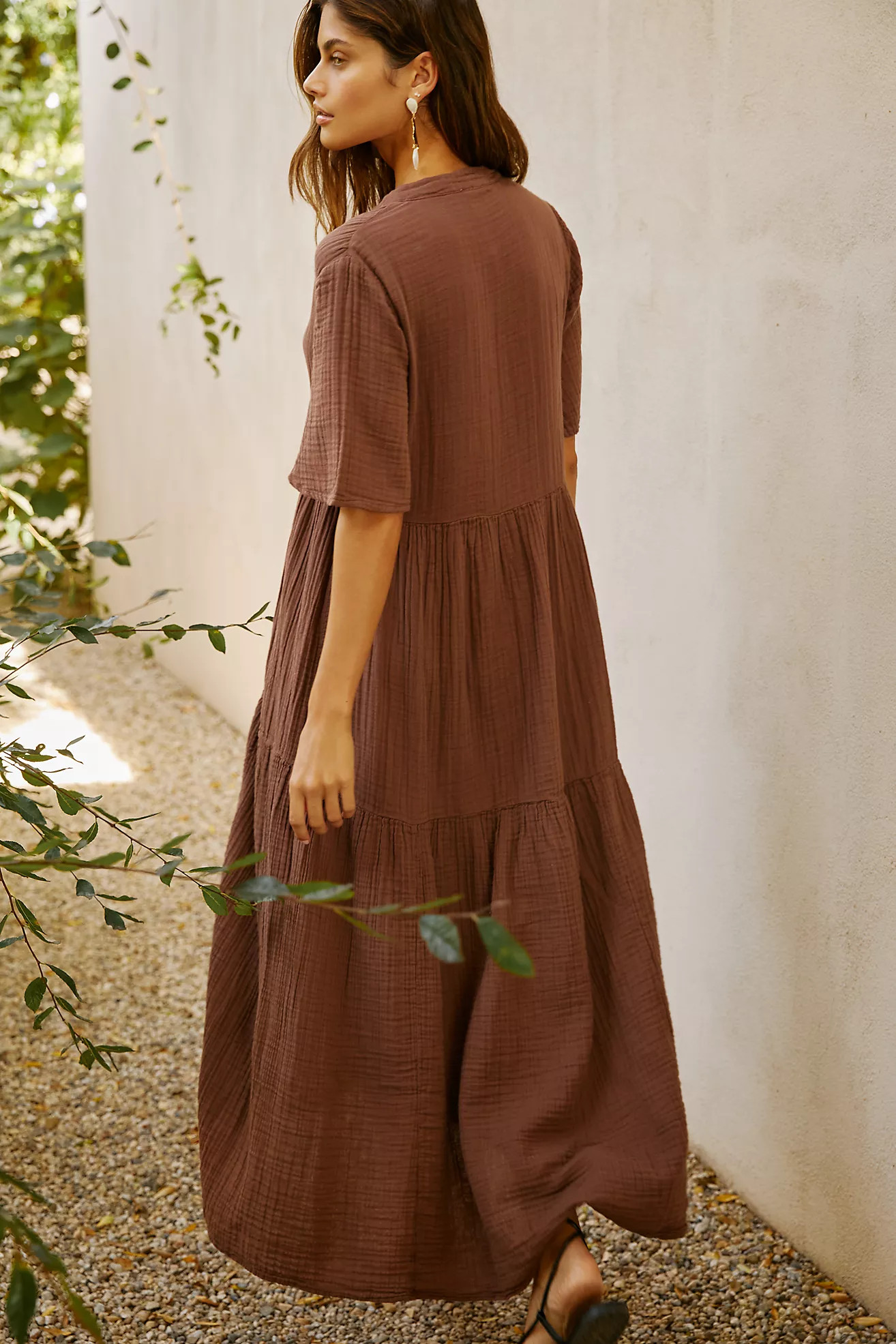 The Kallie Flowy Maxi Dress | Anthropologie (US)